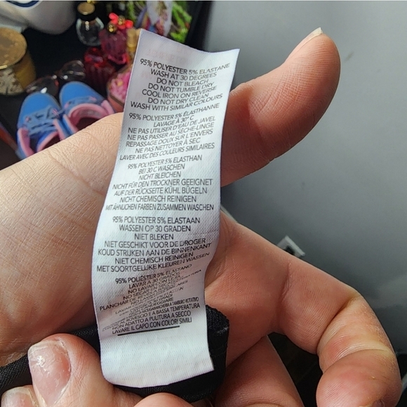 🍁🍂BLACK NWOT BOOHOO 20 peplum belted blouse - Picture 6 of 6